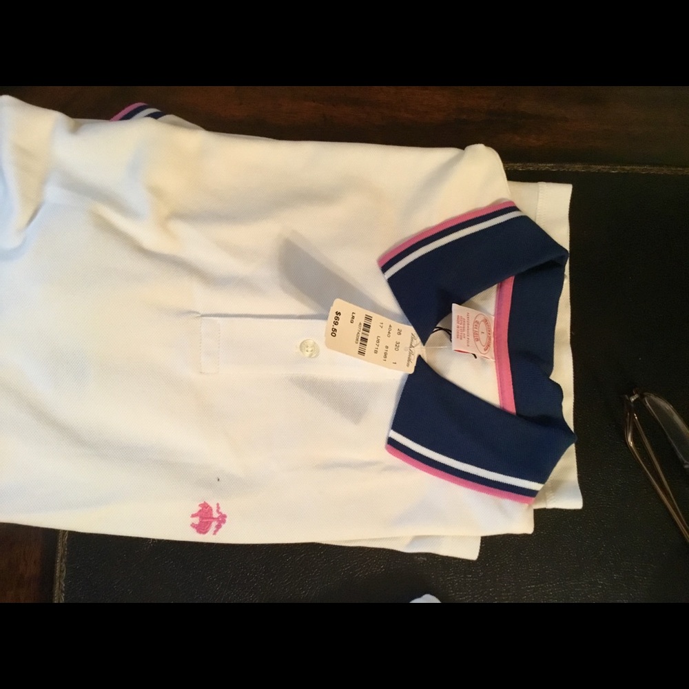 Brooks Brothers NWT 100% cotton sport shirt SZ L